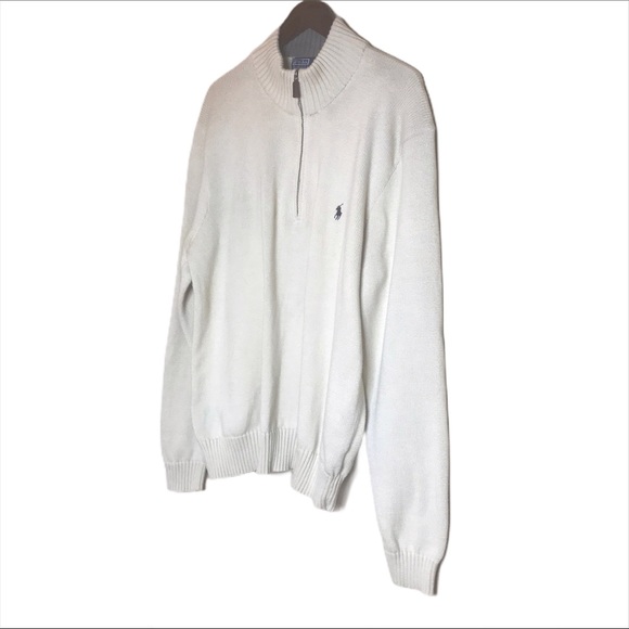 Polo Ralph Lauren Quarter Zip Pullover Sweater - Picture 2 of 9